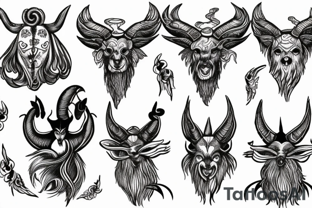 baphomet tattoo idea