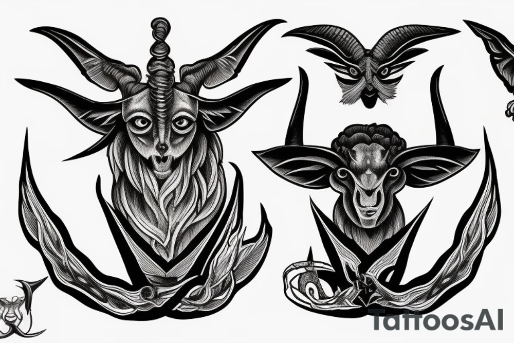 baphomet tattoo idea