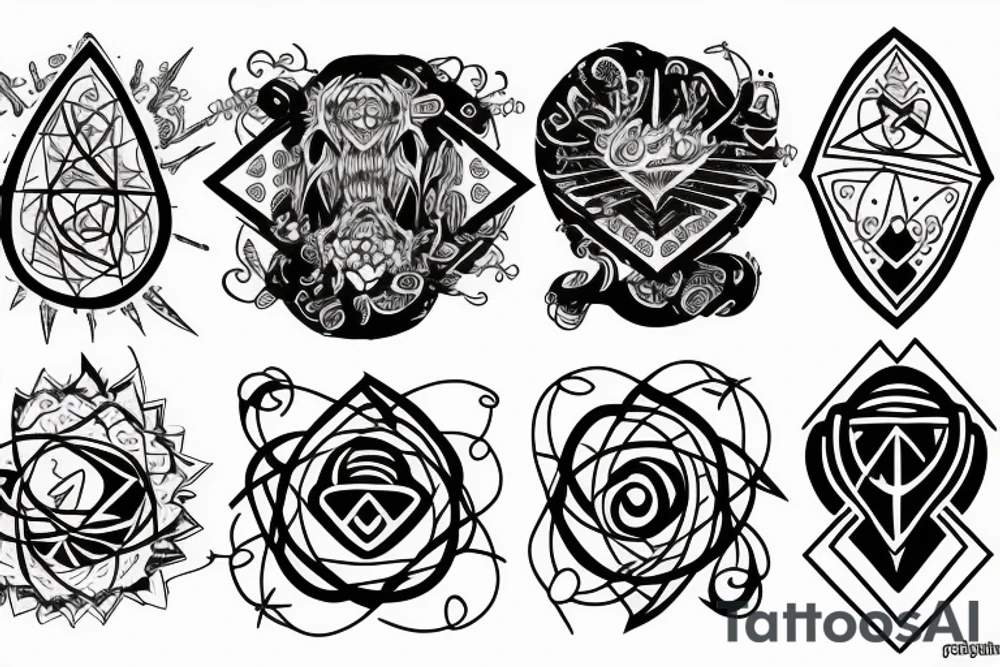 tetragramatone tattoo idea