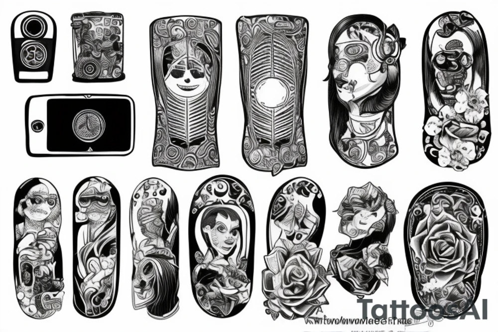 Phonewave tattoo idea