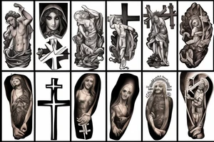 Cross, Christianity tattoo idea