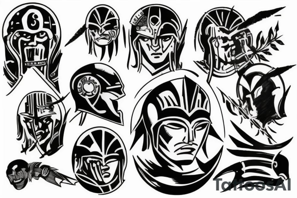 Spartan tattoo idea