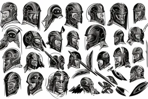 Spartan tattoo idea