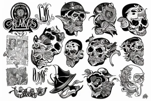 World crooks tattoo idea