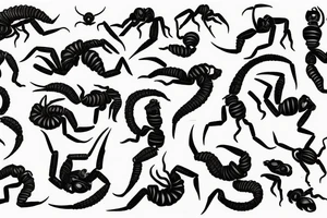 woman and scorpion tattoo idea