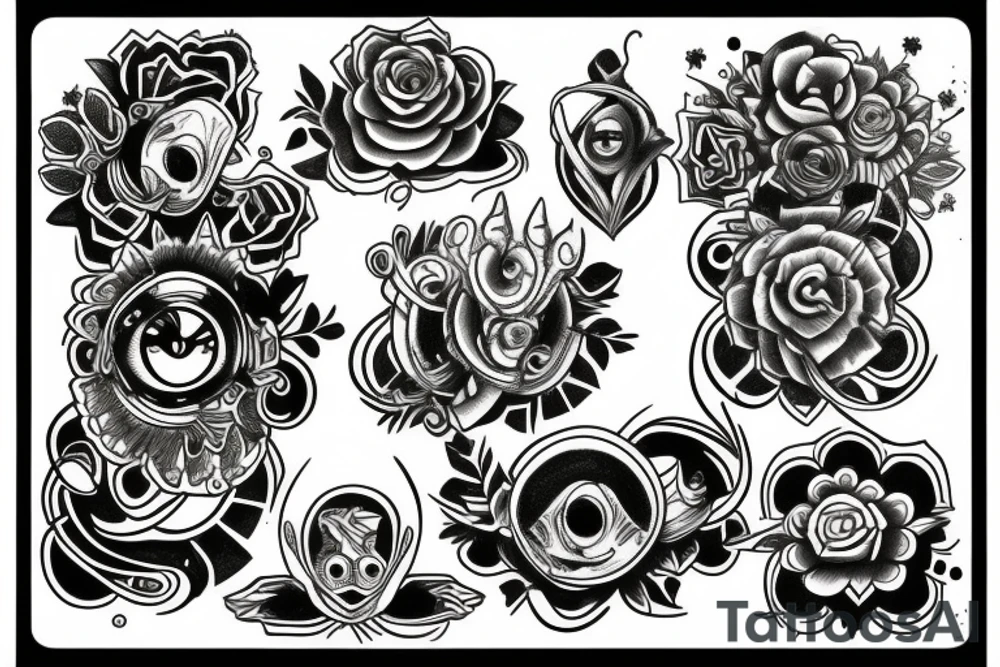 Gemini tattoo idea