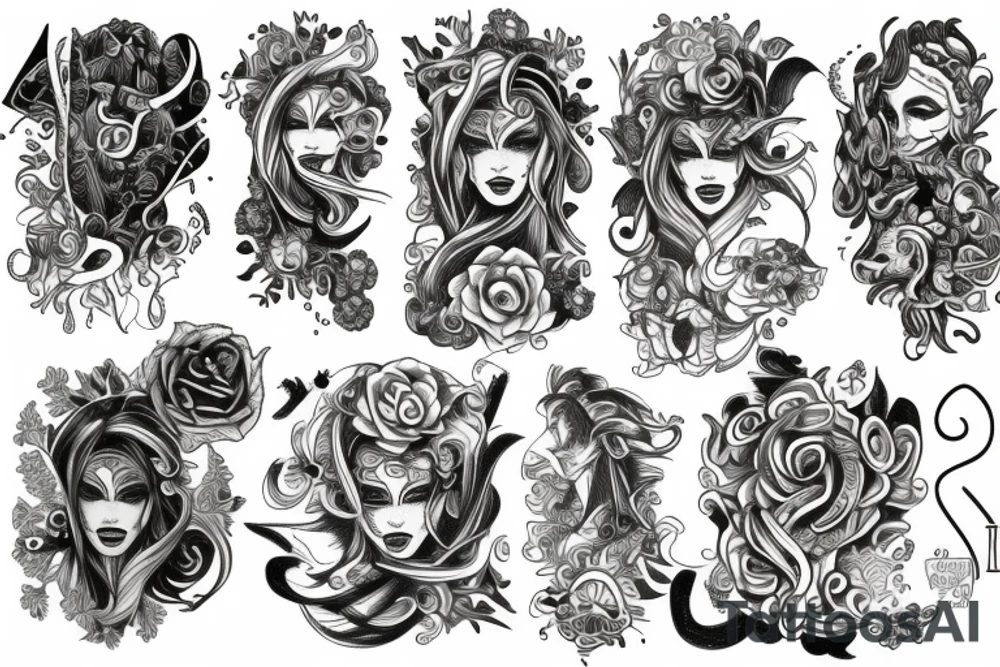Gemini tattoo idea