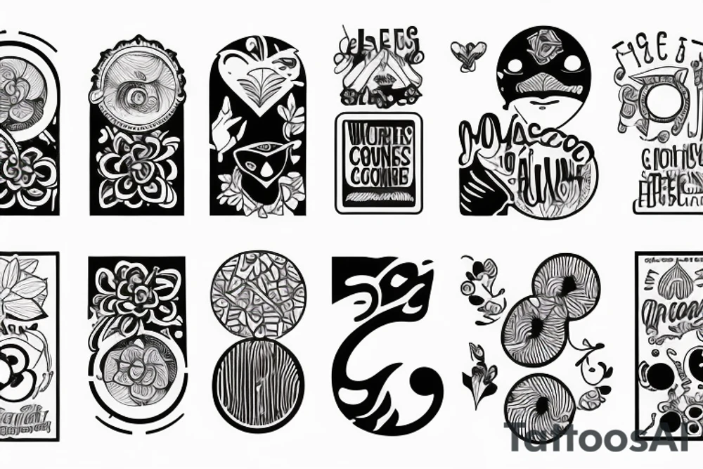 What goes around comes around tattoo idea