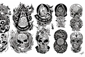 money is the root of all evil tattoo idea