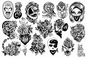 God family friends tattoo idea