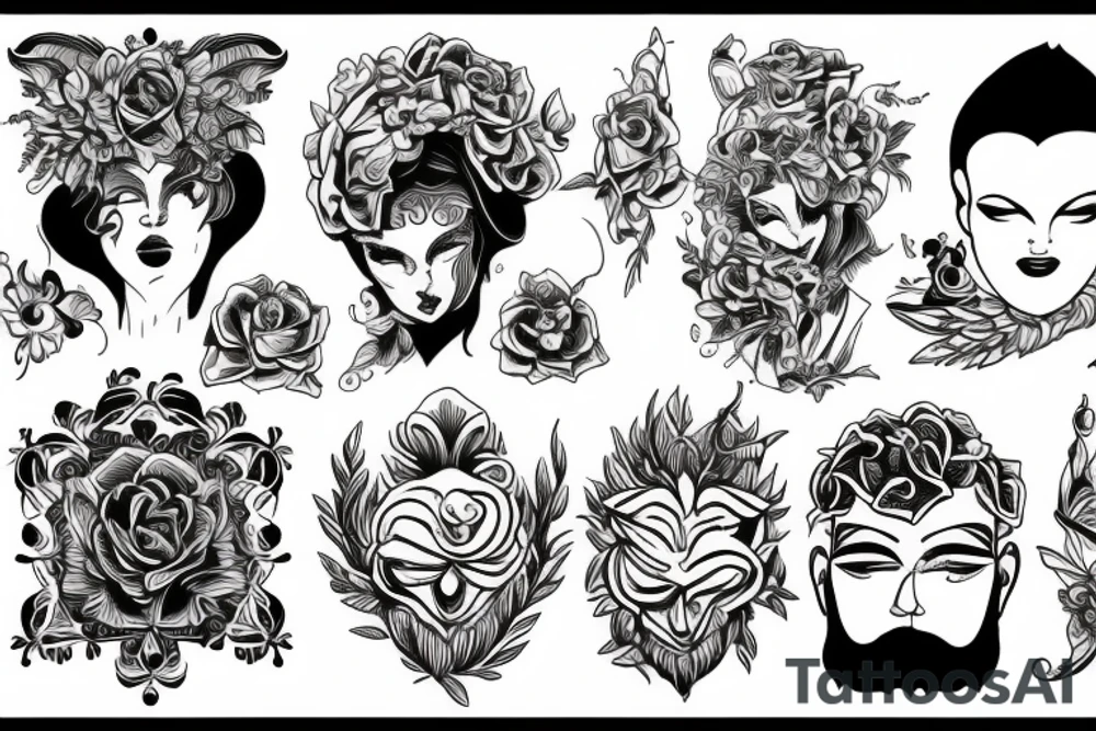 God family friends tattoo idea