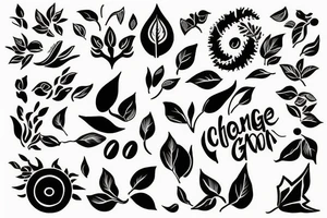 Something that symbolizes change and growth tattoo idea