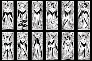 Angel falling from sky tattoo idea