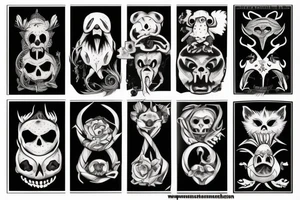 Scary animal tattoo idea