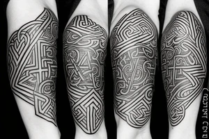 Viking runes tattoo idea