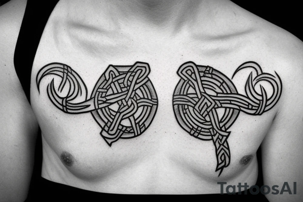 Viking runes tattoo idea