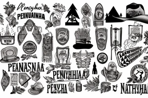 Country music hiking Pennsylvania camping death National parks folk music gypsy tattoo idea