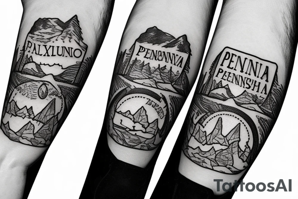 Country music hiking Pennsylvania camping death National parks folk music gypsy tattoo idea