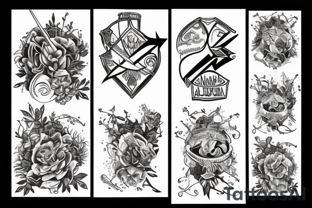 Across arrow manitoba tattoo idea