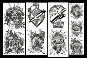 Across arrow manitoba tattoo idea