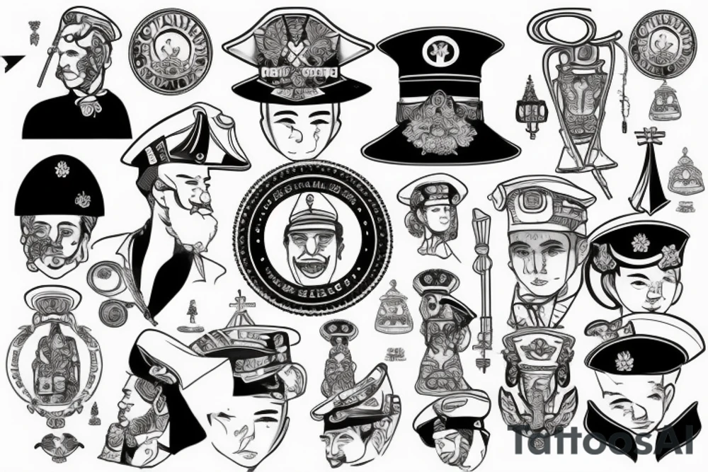 Russian sailor for the Navy tattoo idea