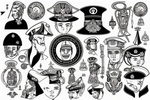 Russian sailor for the Navy tattoo idea