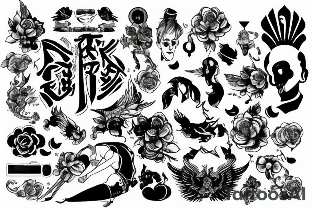 Russian VS Ucraine tattoo idea