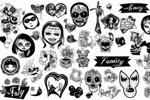 Family Is Everything tattoo idea
