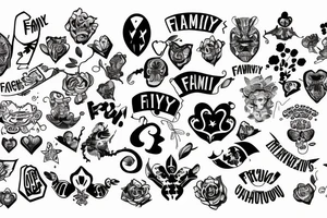 Family Is Everything tattoo idea