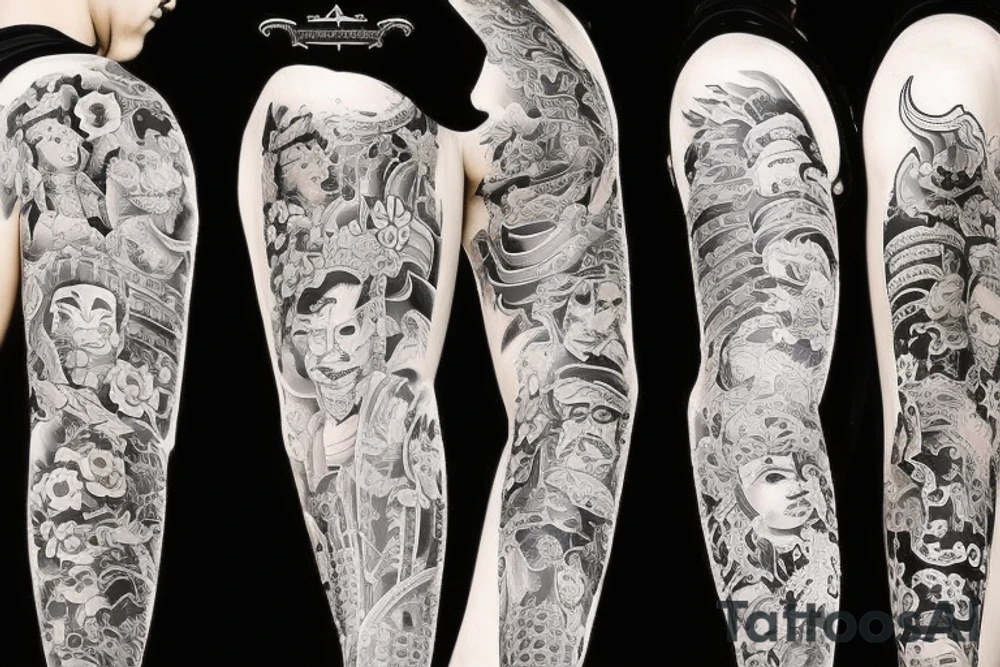 THAI,JAPAN,YAKUZA tattoo idea