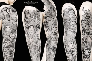 THAI,JAPAN,YAKUZA tattoo idea