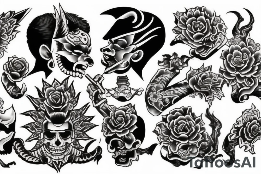 THAI yakuza tattoo idea