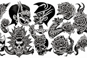 THAI yakuza tattoo idea