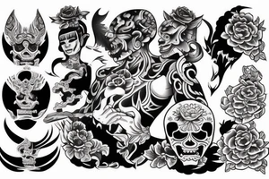 THAI yakuza tattoo idea