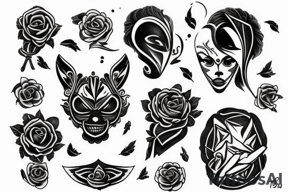 Атеистический ад tattoo idea