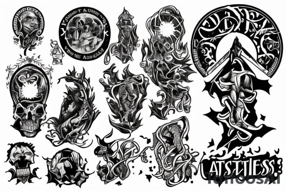 The Hell of atheist tattoo idea