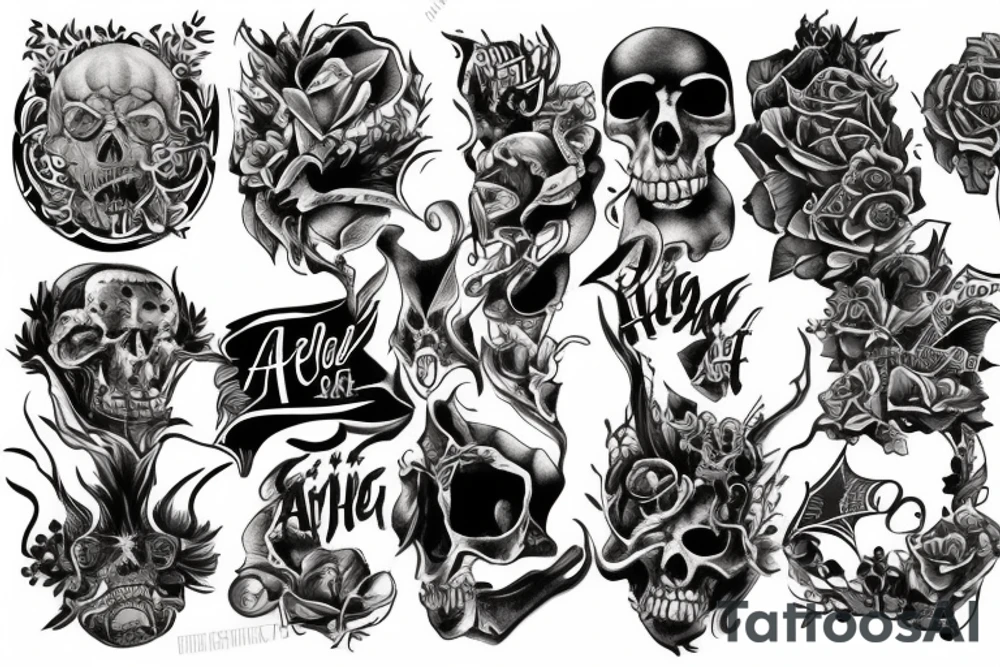 The Hell of atheist tattoo idea