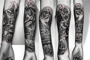 México and belgium together tattoo idea