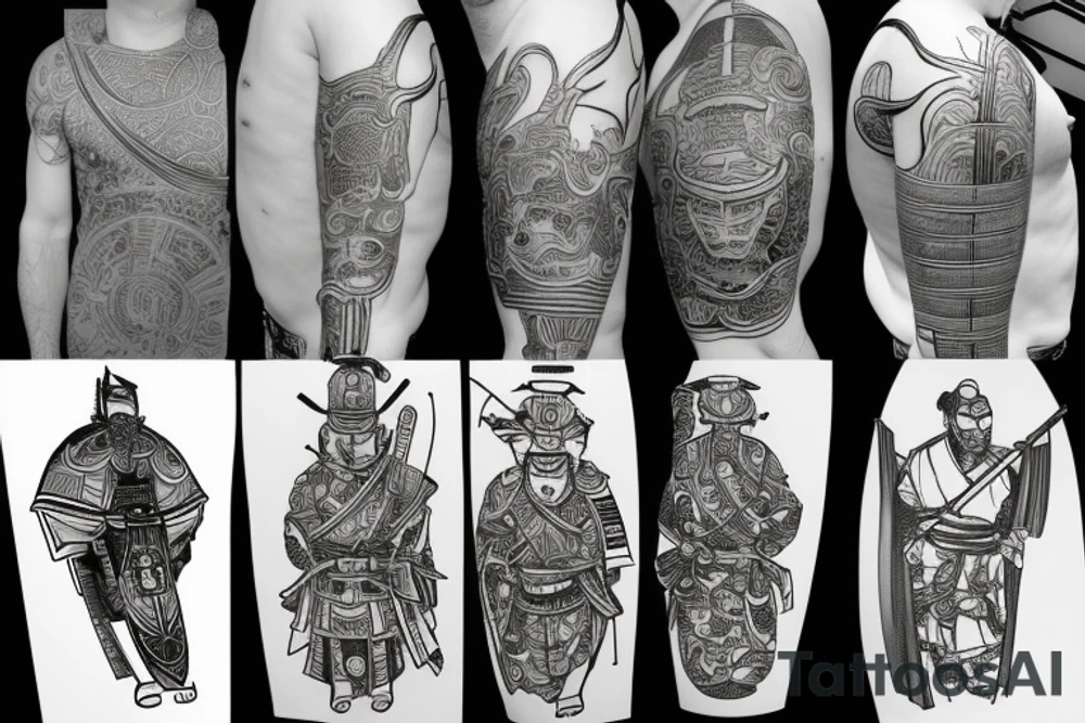 Ronin samurai tattoo idea