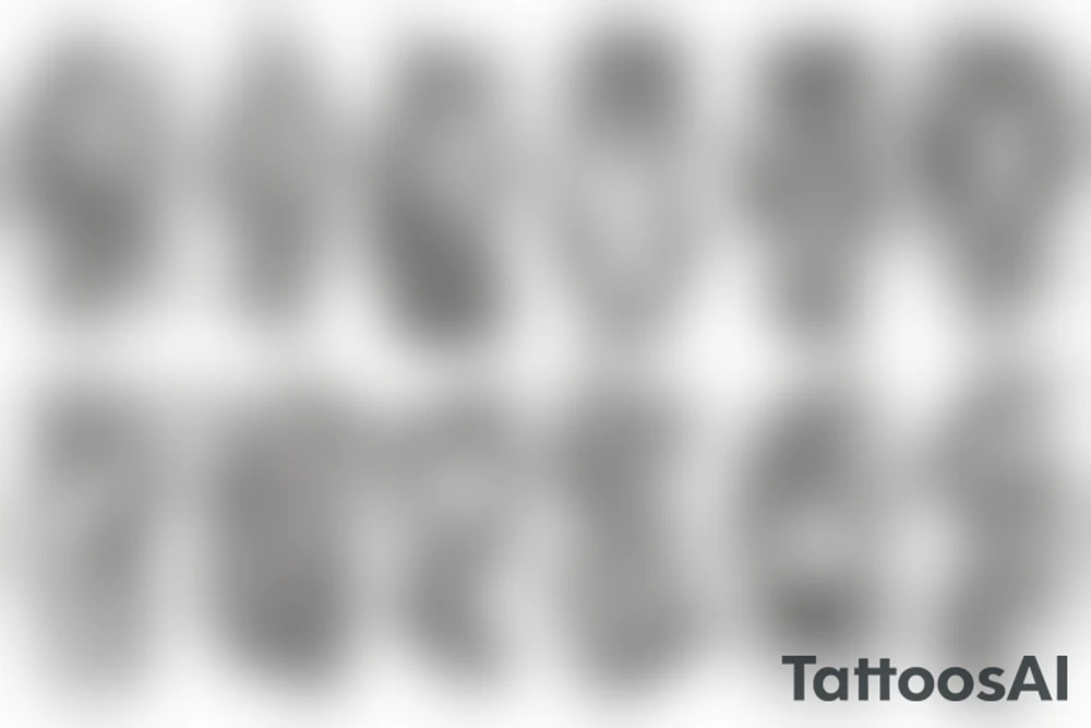 Candle floating on water tattoo idea