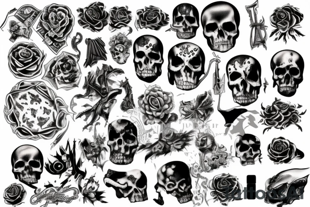 death tattoo idea
