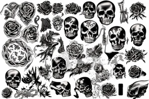 death tattoo idea