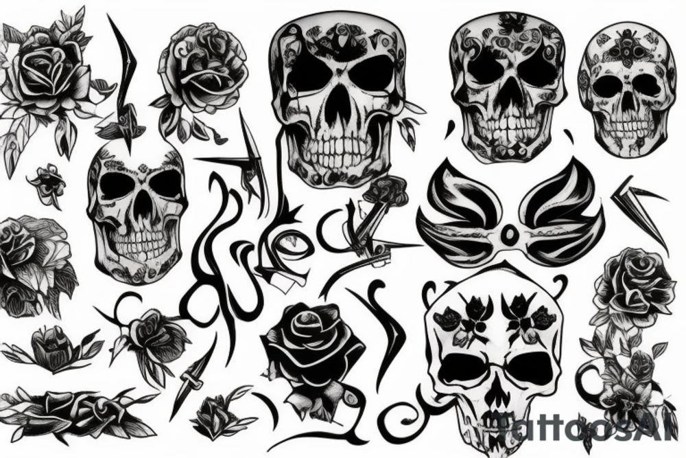 death tattoo idea