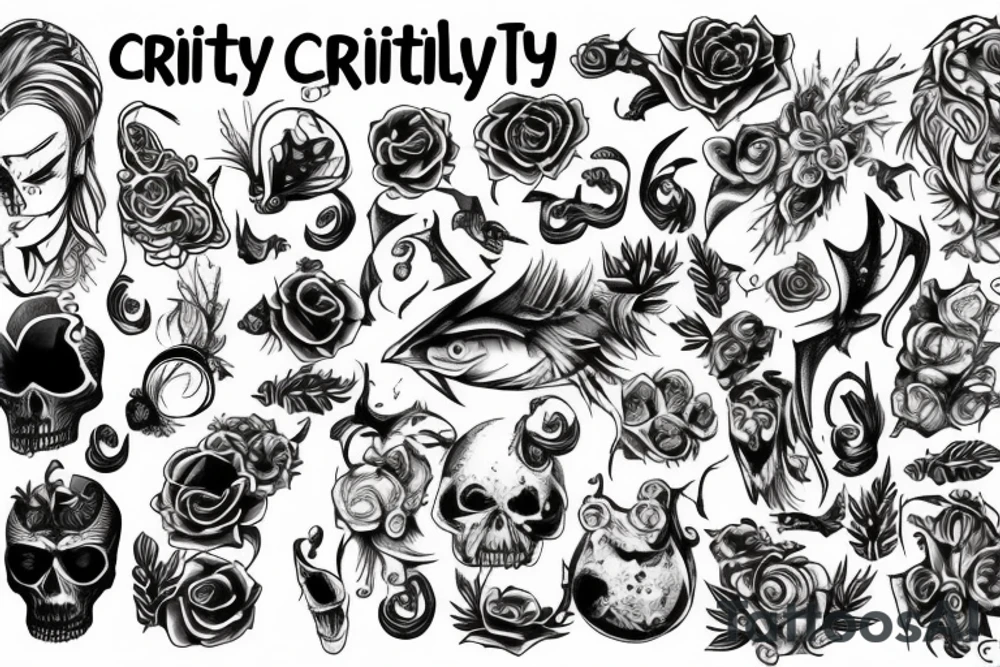 cruelty tattoo idea