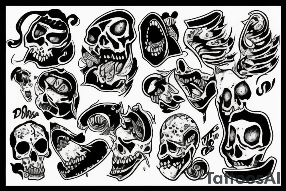 disgust for everyone tattoo idea