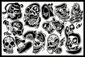 disgust for everyone tattoo idea