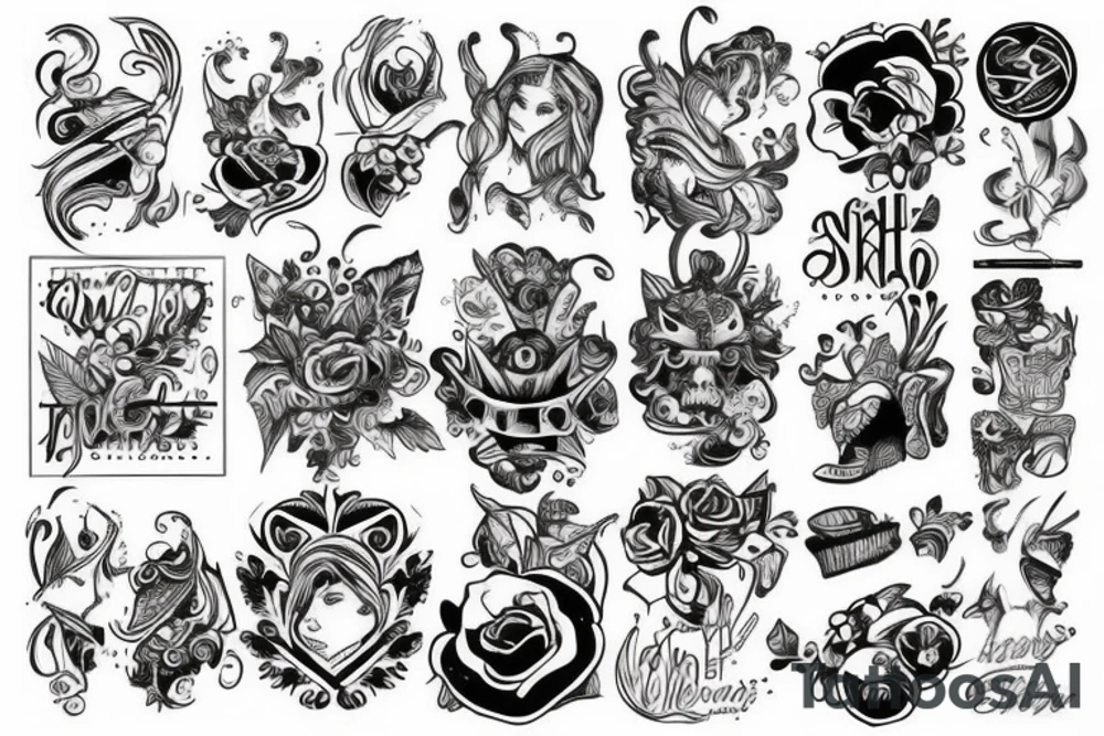 лев та карта tattoo idea