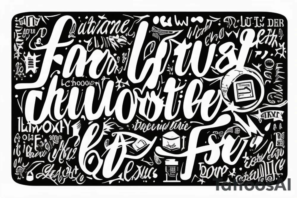 Choose your future,Jeri. Choose life tattoo idea