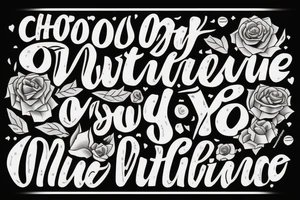 Choose your future,Jeri. Choose life tattoo idea