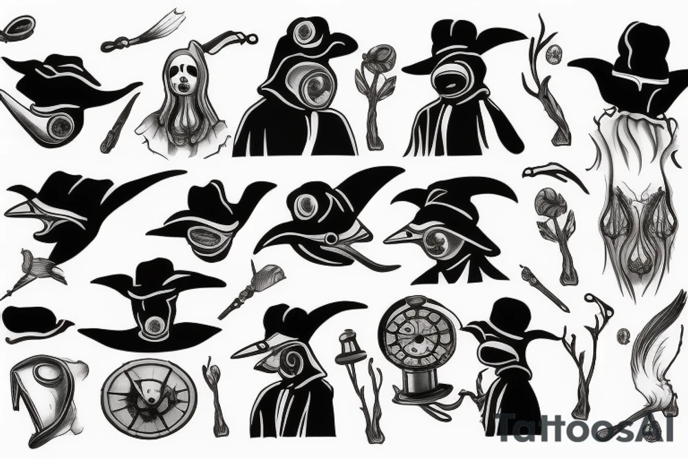 The Plague Doctor tattoo idea